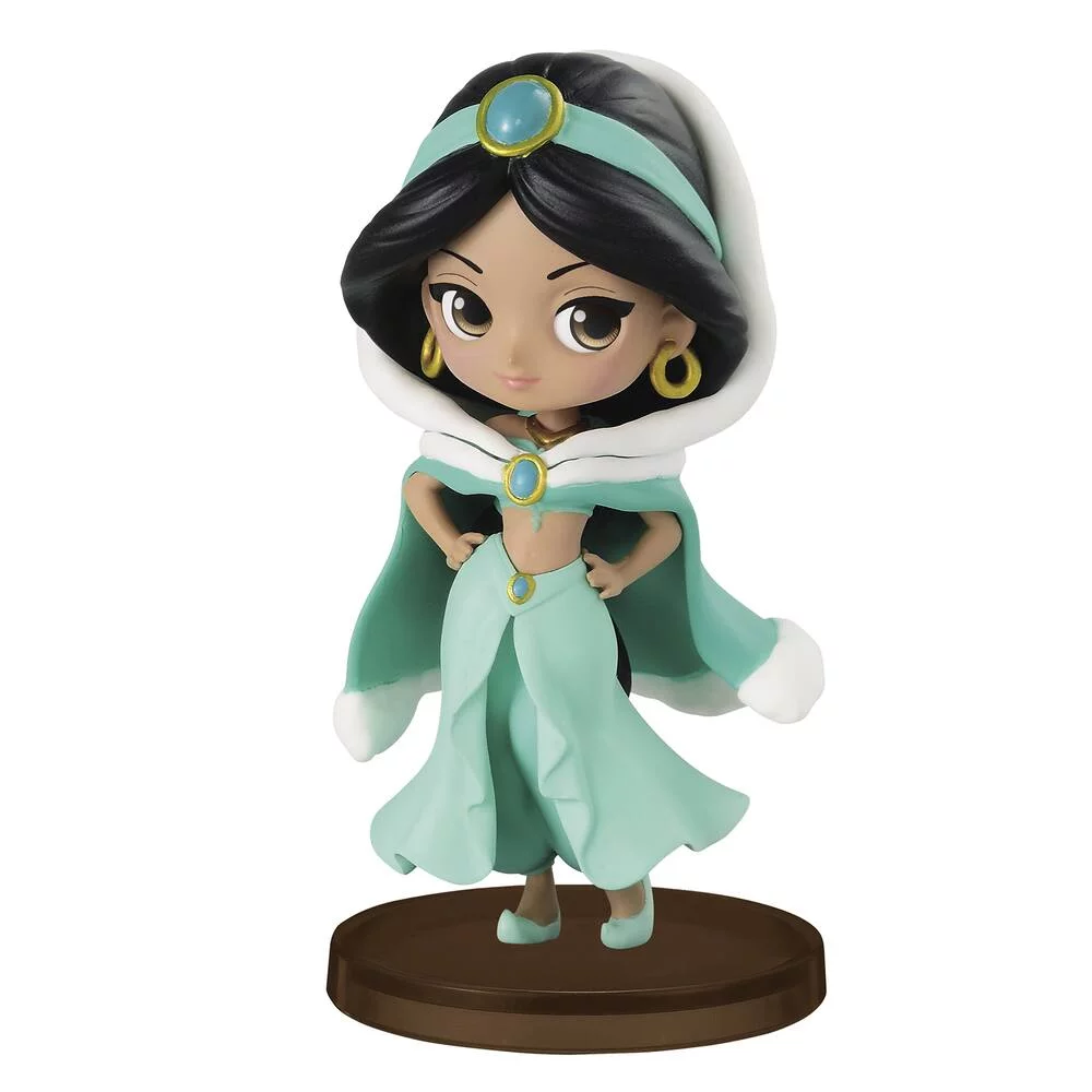DINSEY - FIGURINE JASMINE COSTUME D'HIVER 7 CM COLLECTION Q POSKET