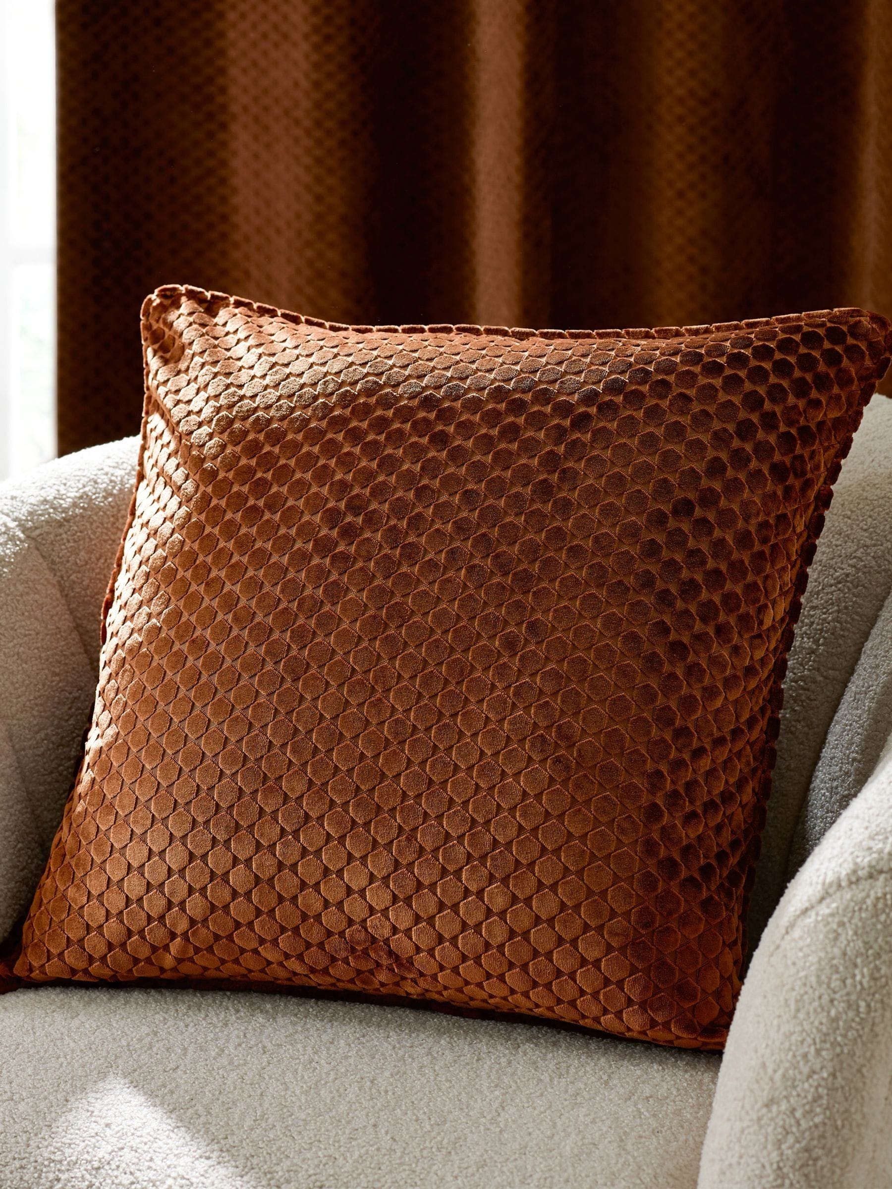 Paoletti Crushed Velvet Cushion