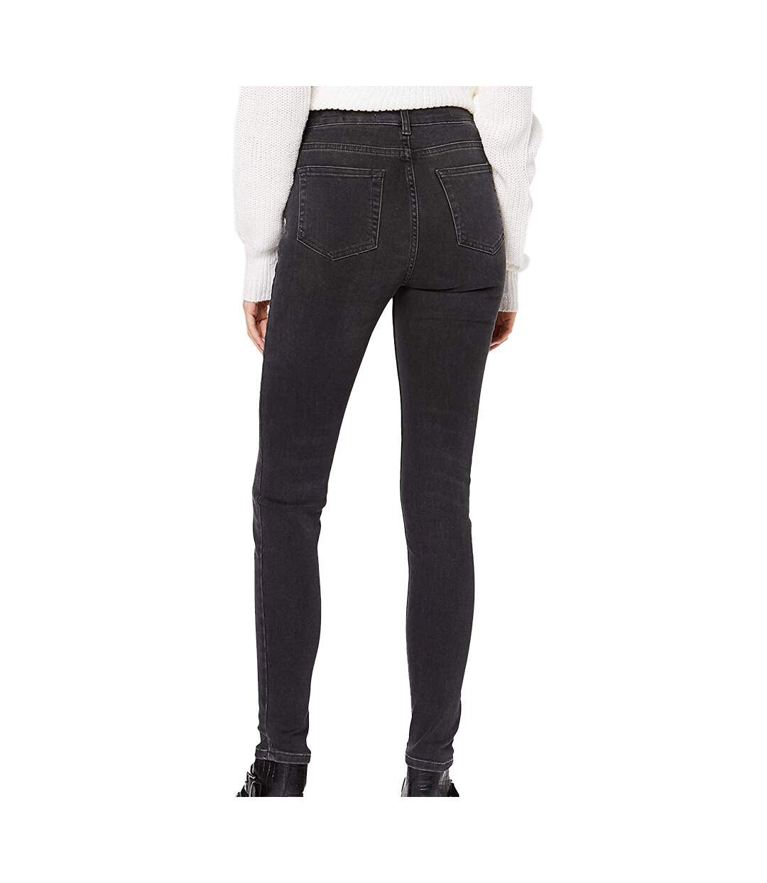 Jean Skinny Gris Femme Superdry Superthermo
