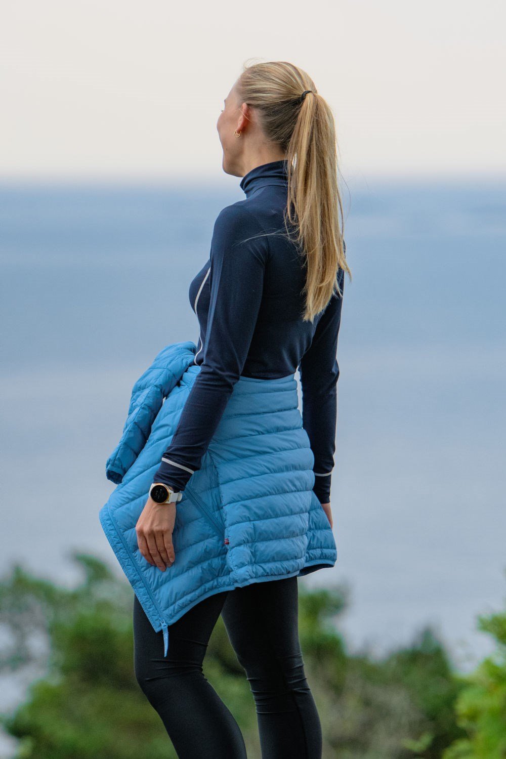 Stormberg Rondebu Half Zip bambus trøye