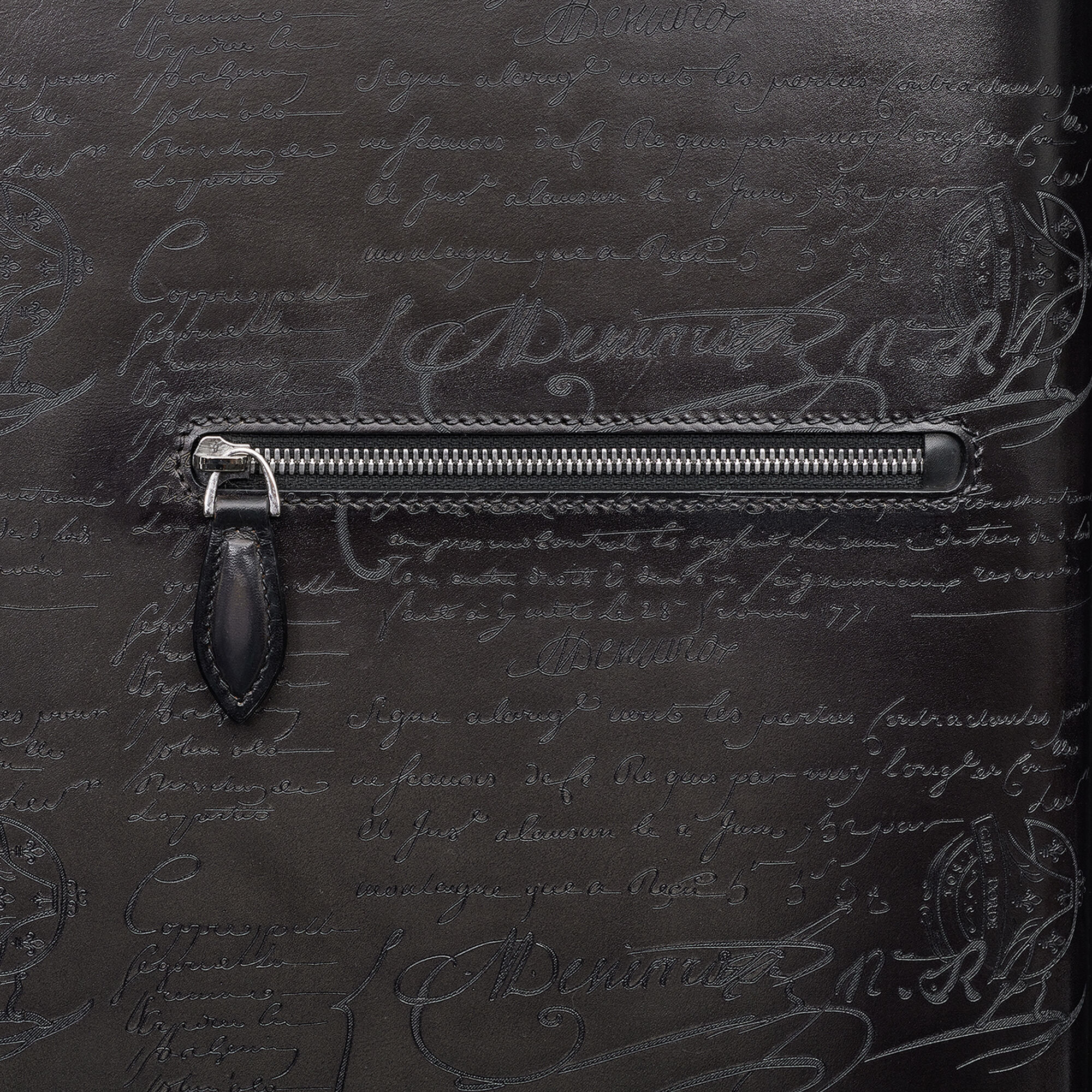 Bagage Roulant Formula 1005 En Cuir Scritto