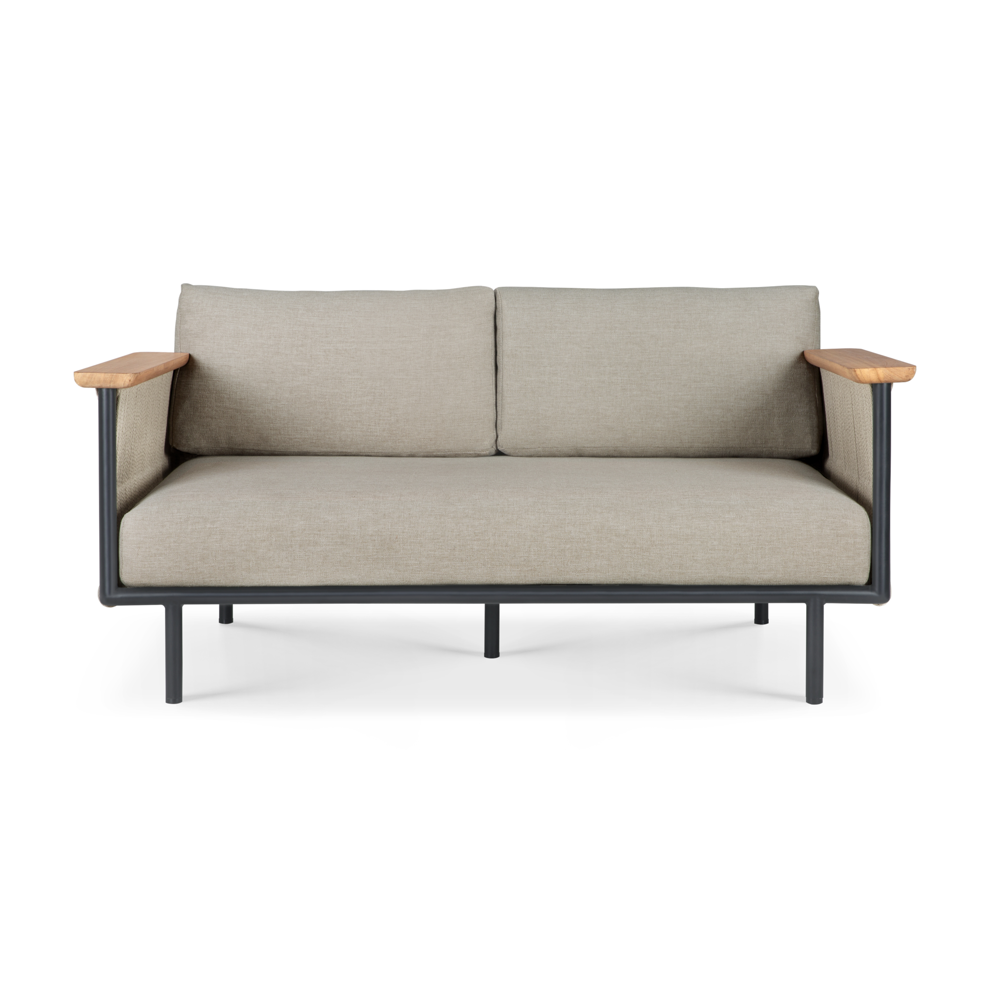 Ethnicraft - Outdoor - Corbey bank 2 seat - oyster