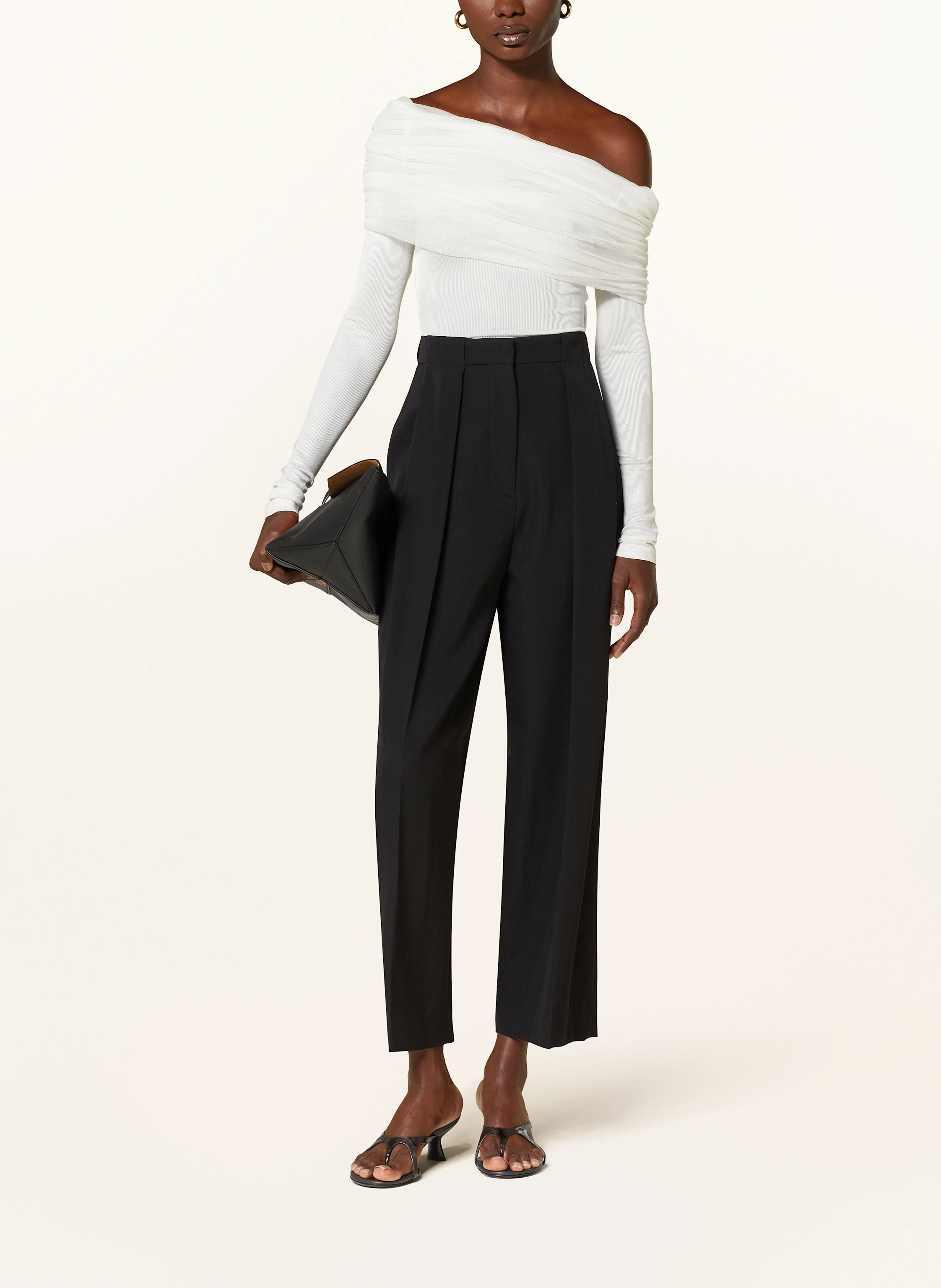 CHRISTOPHER ESBER One-Shoulder-Shirt SONORA