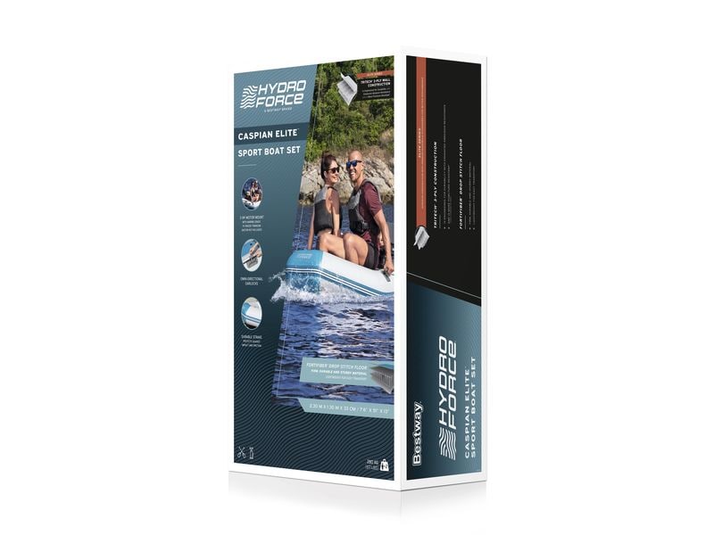 Bestway Hydro-Force Sportboot-Set Caspian Gummiboot