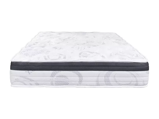 Matelas réversible VALENCIA 140x190 cm, en mousse haute densité, ferme, indépendance du couchage, face été/hiver, épaisseur 26 cm