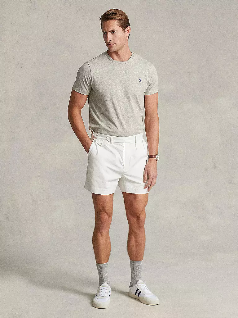 POLO RALPH LAUREN T-Shirt Custom-Slim-Fit grau