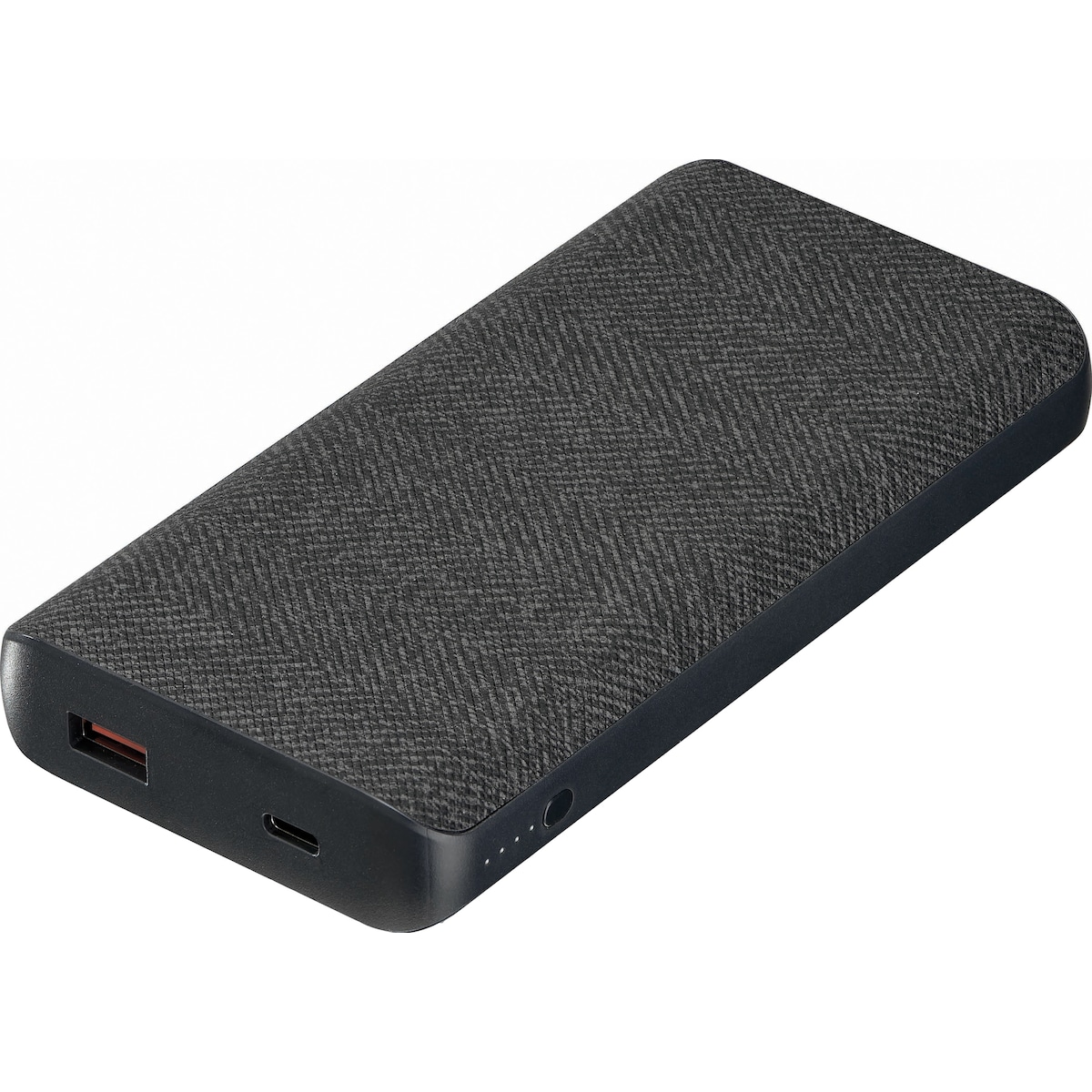 Sandstrøm 15,000mAh powerbank med PD og QC 45W (sort)