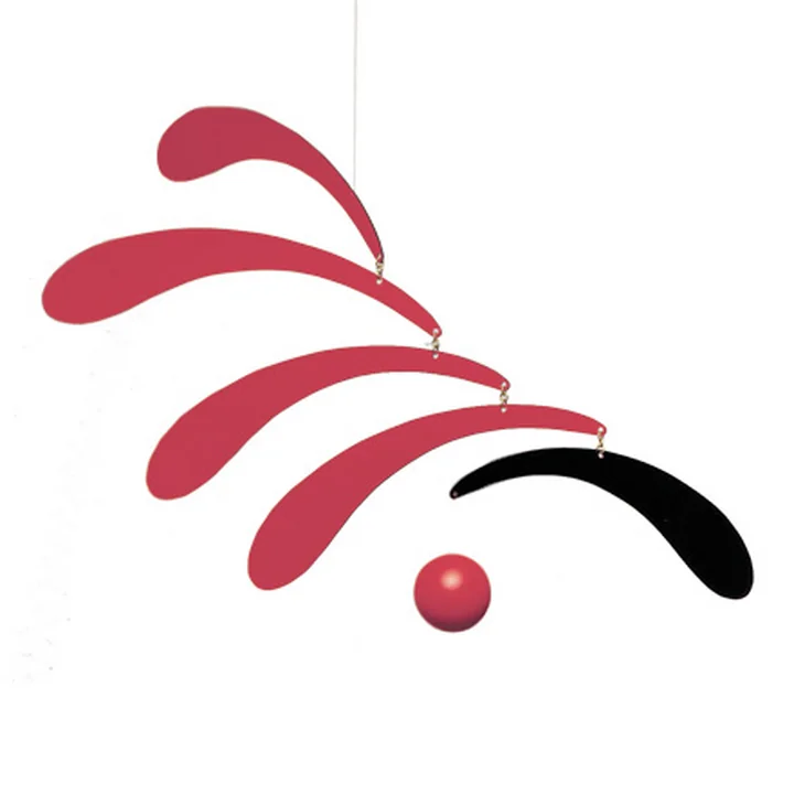 Flensted Mobiles - Flowing Rhythm Mobile - gelb