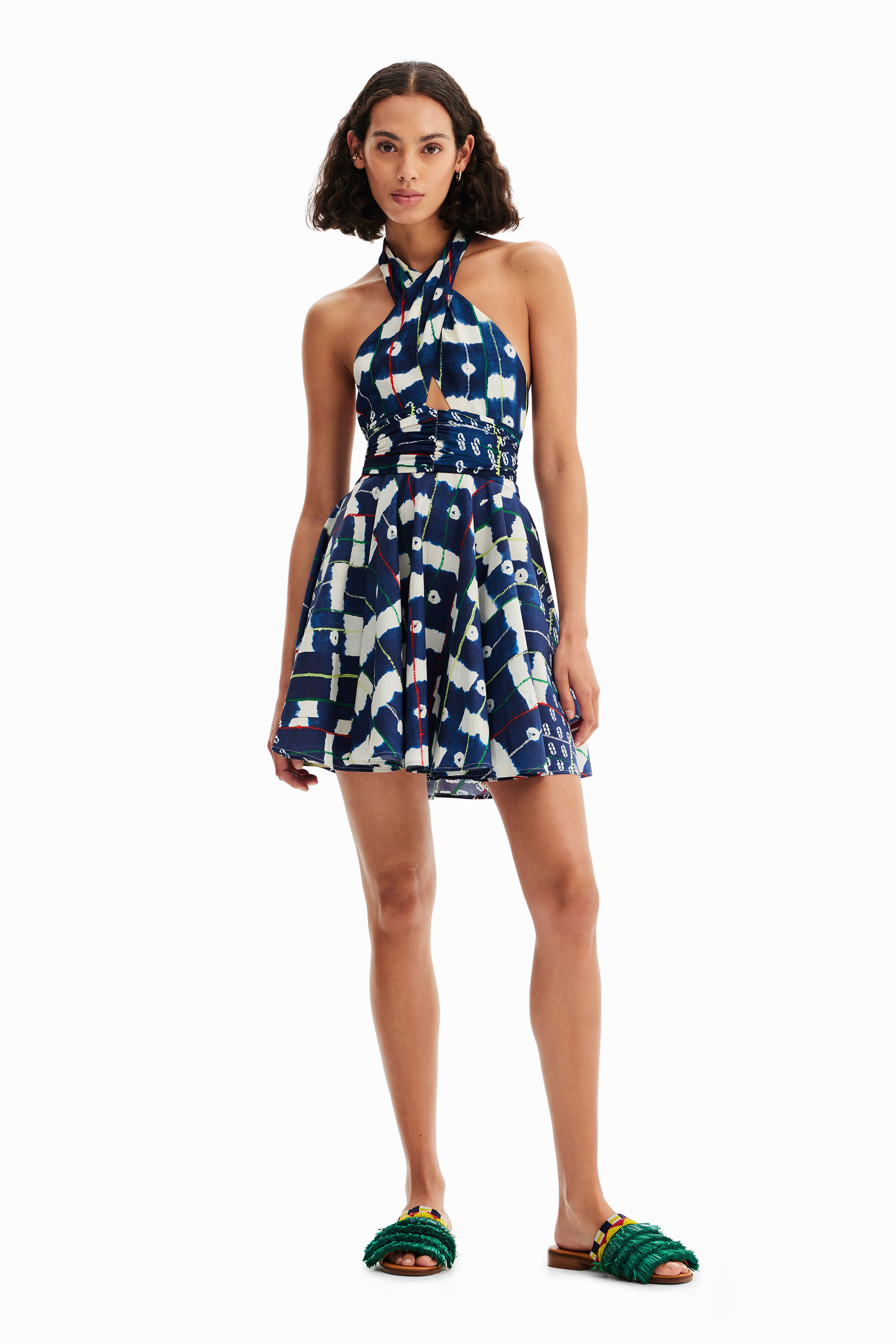 Robe dos nu courte Stella Jean