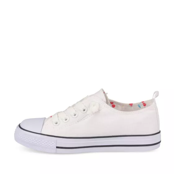 Baskets BLANC LOVELY SKULL