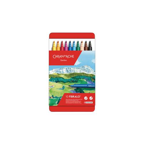 CARAN D'ACHE® FIBRALO® Faserstifte wasservermalbar, Sets
