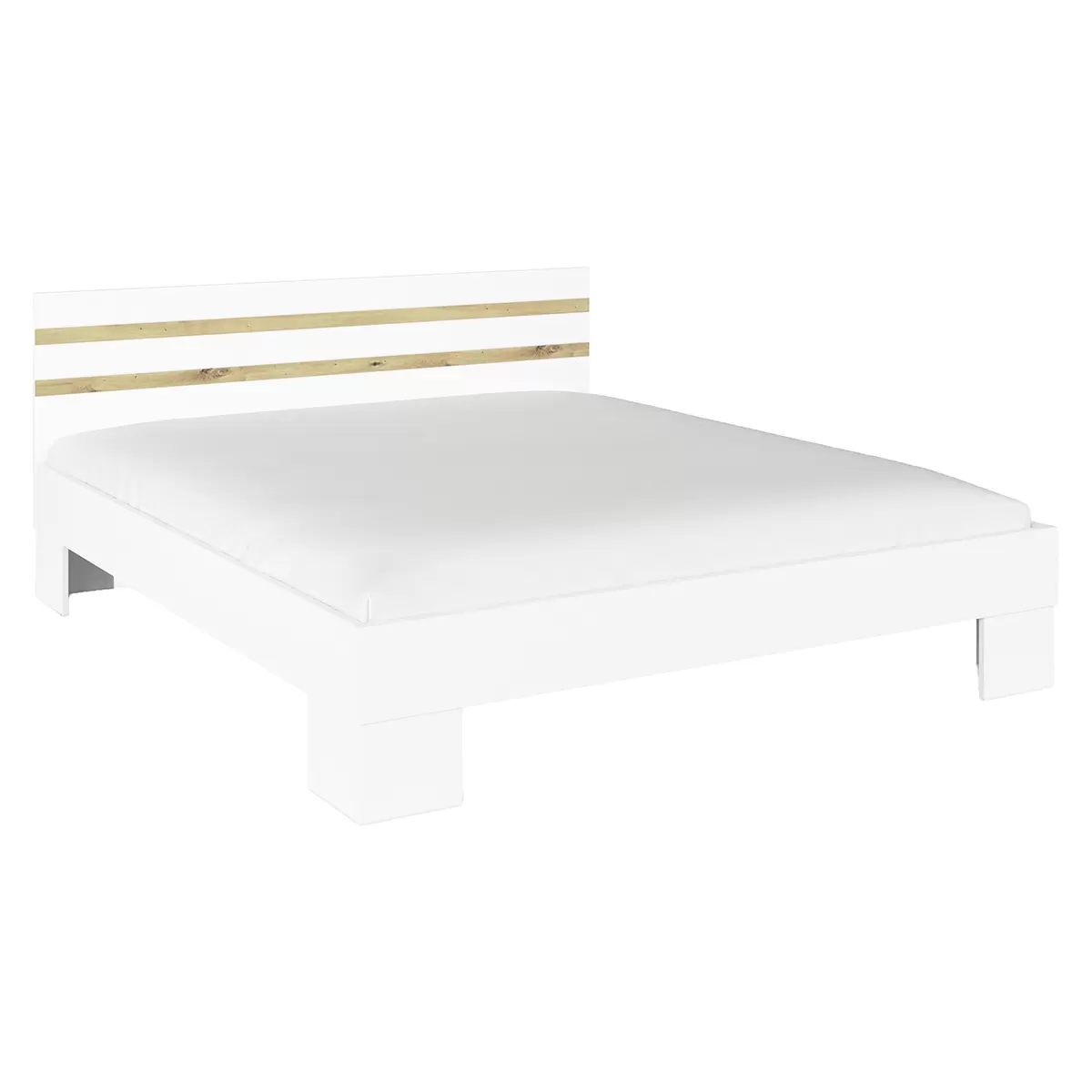 Bett Foster       Best Price 160x200 Artisan Eiche,weiss