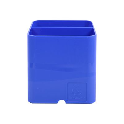 Exacompta Pen Cube Iderama - Pot à crayons magnétique - bleu