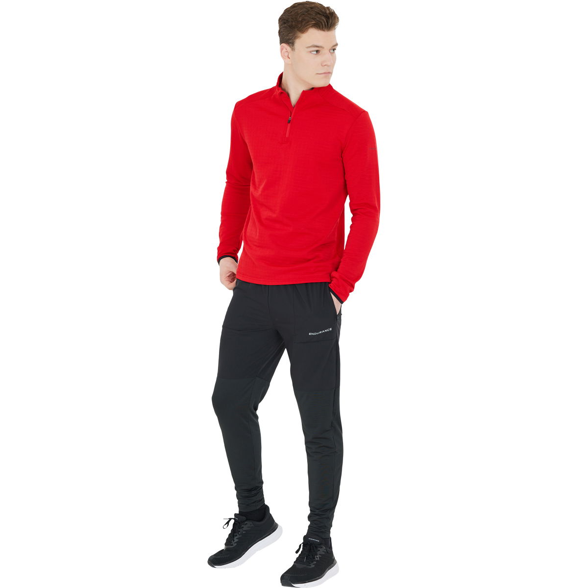 Endurance Toko 1/2 Zip Løbetrøje Herre