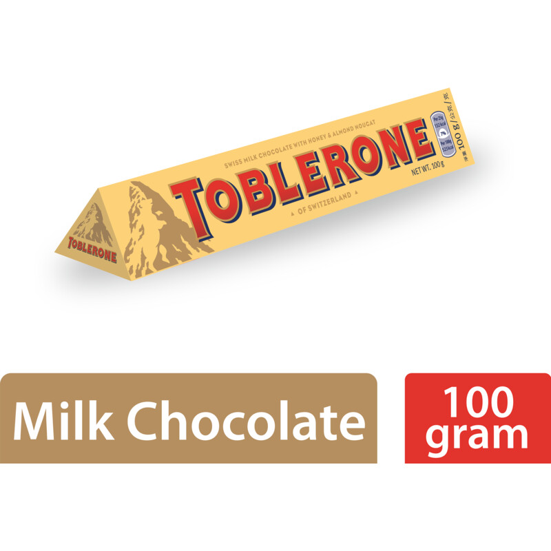Toblerone Chocoladereep melk amandelnougat
