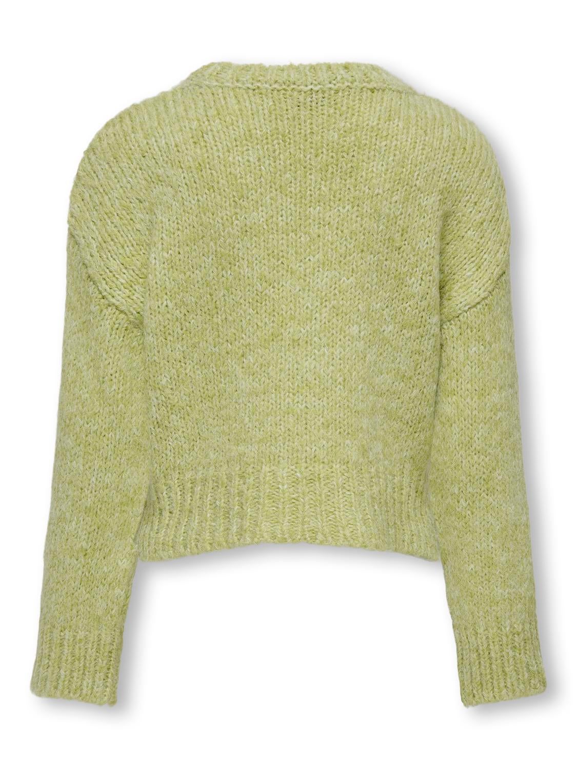 KOGMARIE Strickpullover Celery Green