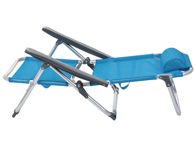 KOOR Strandstuhl Arieenzo, Blau, 2 Stück Gemütliche Campingstühle