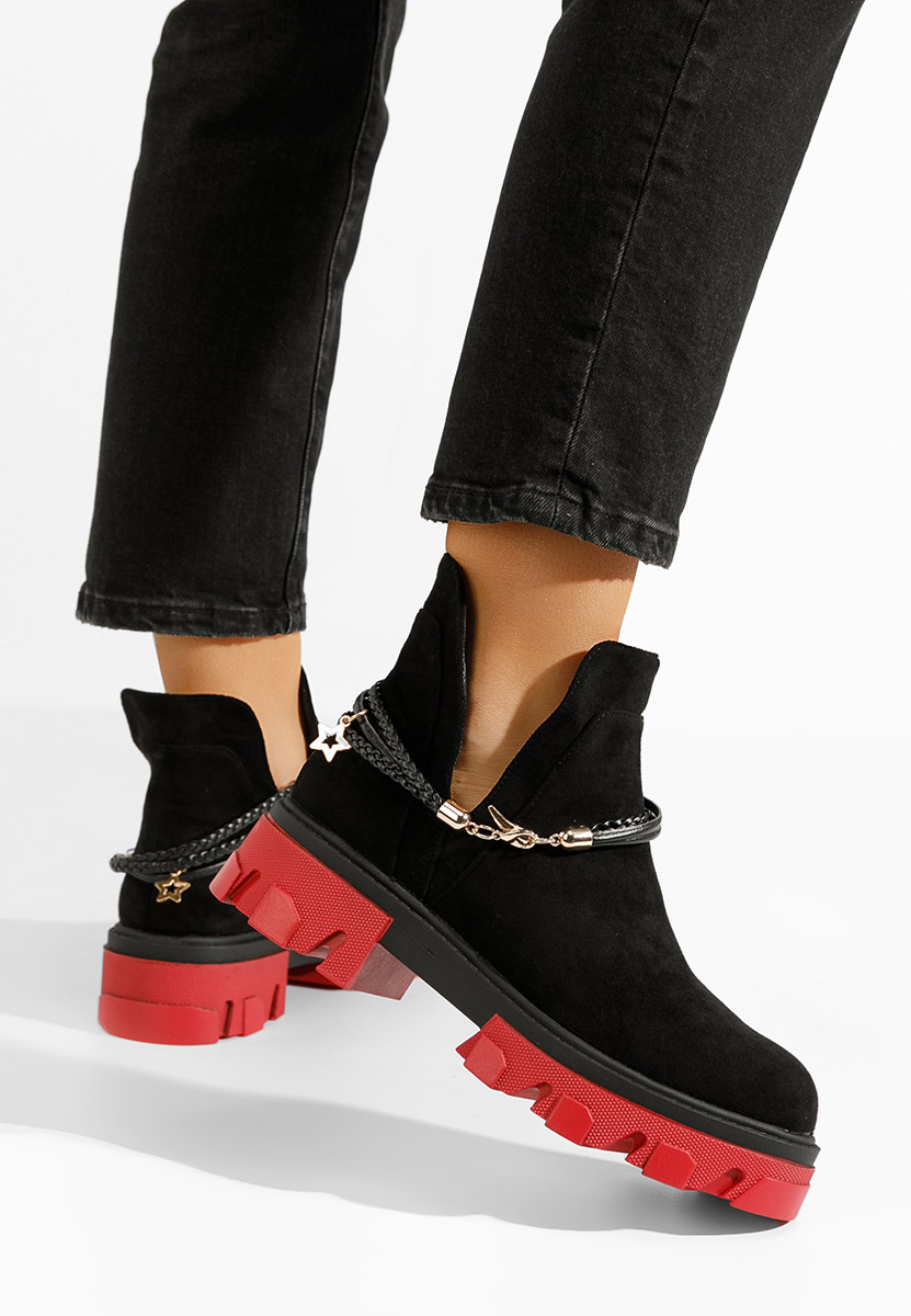 Boots femme noires Lebrisa V3