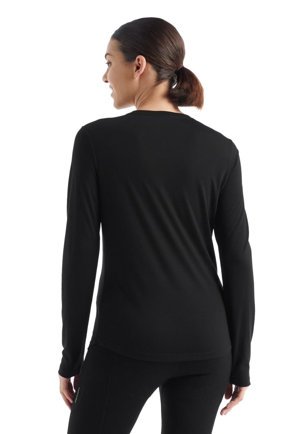 Icebreaker Damen-Langarmshirt Sphere II LS Tee Black