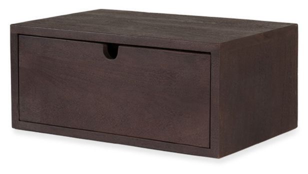 Wandconsole Espresso SE-23.076 Hover B45 x D30 x H20 cm
