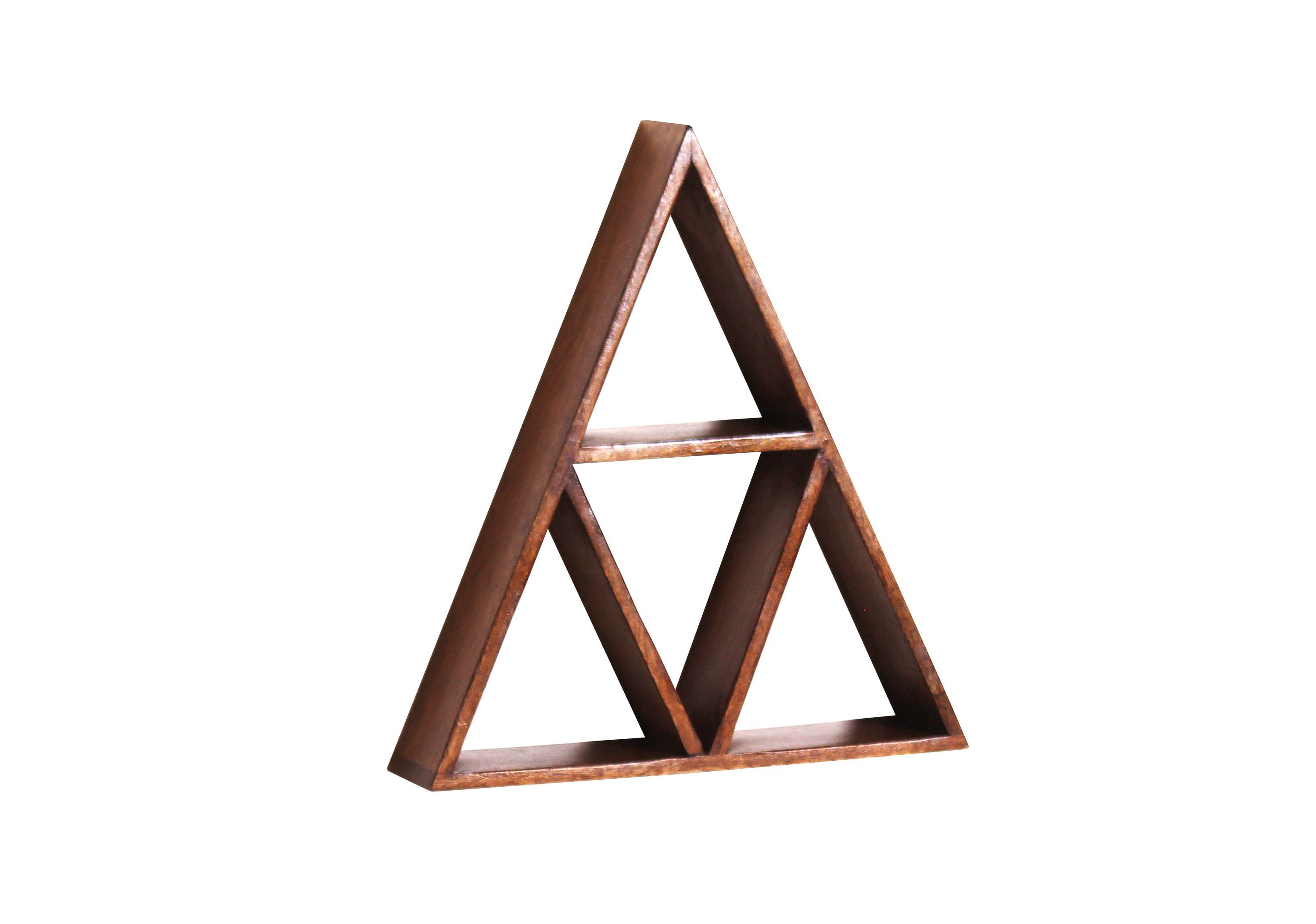 Wandregal Massivholz Bücherregal Holz Regal