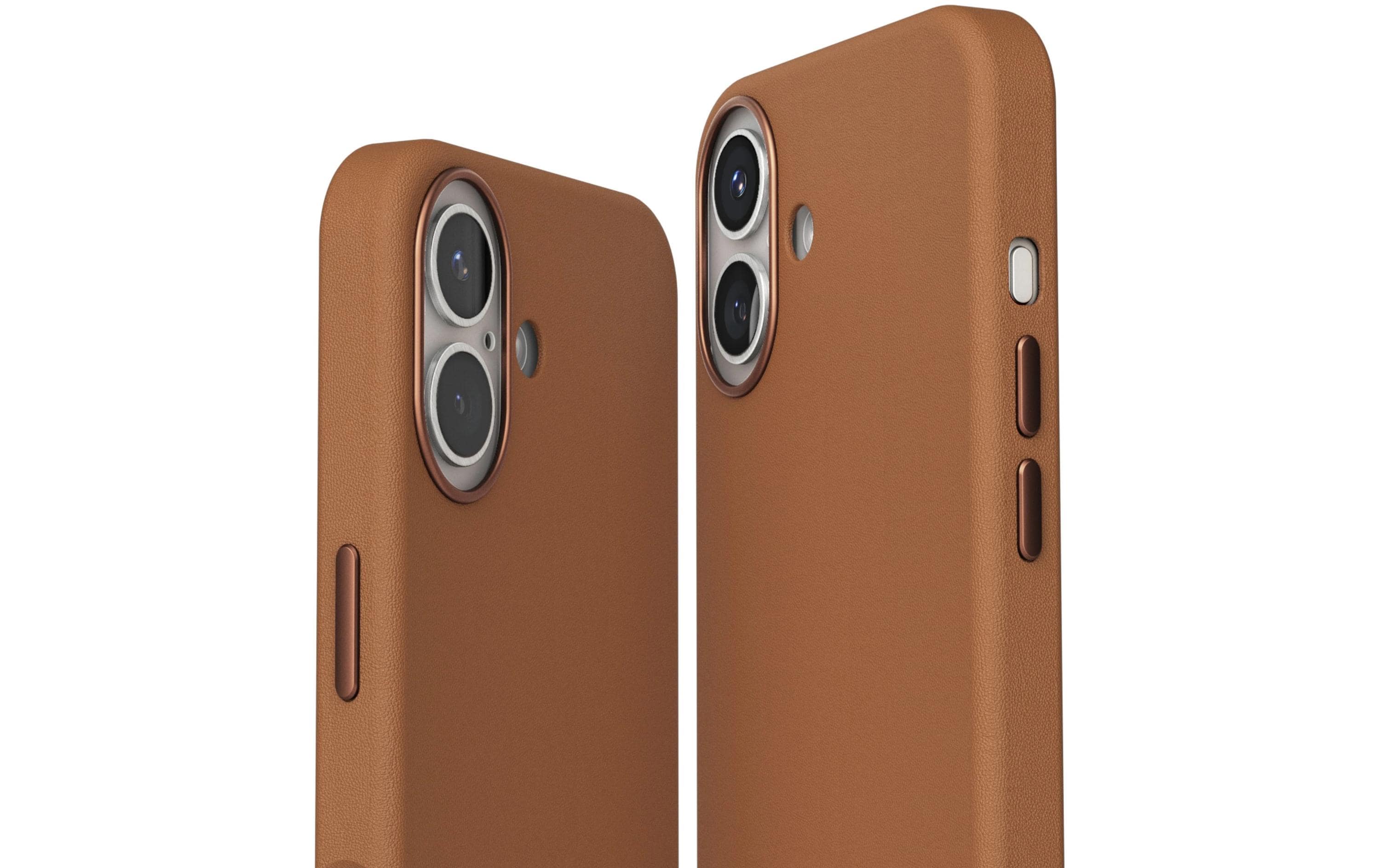 Back Cover Like Leather iPhone 16 Plus BraunLeather Backcover für das Apple iPhone 16 Plus