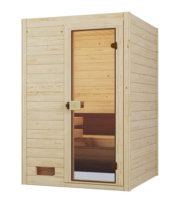 Weka Sauna Valida mit Glastür