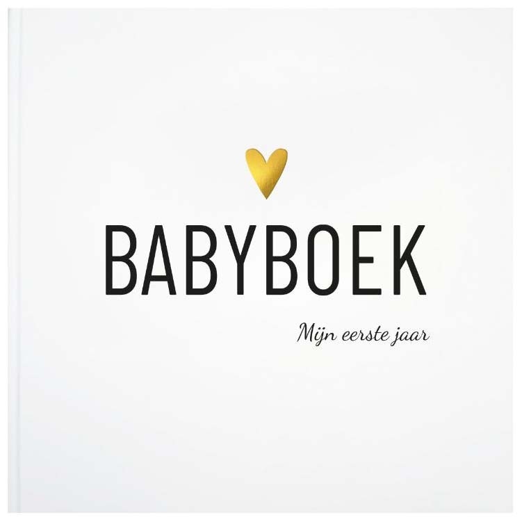 Babyboek - Mijn eerste jaar  - boeken voor ouders - Prénatal