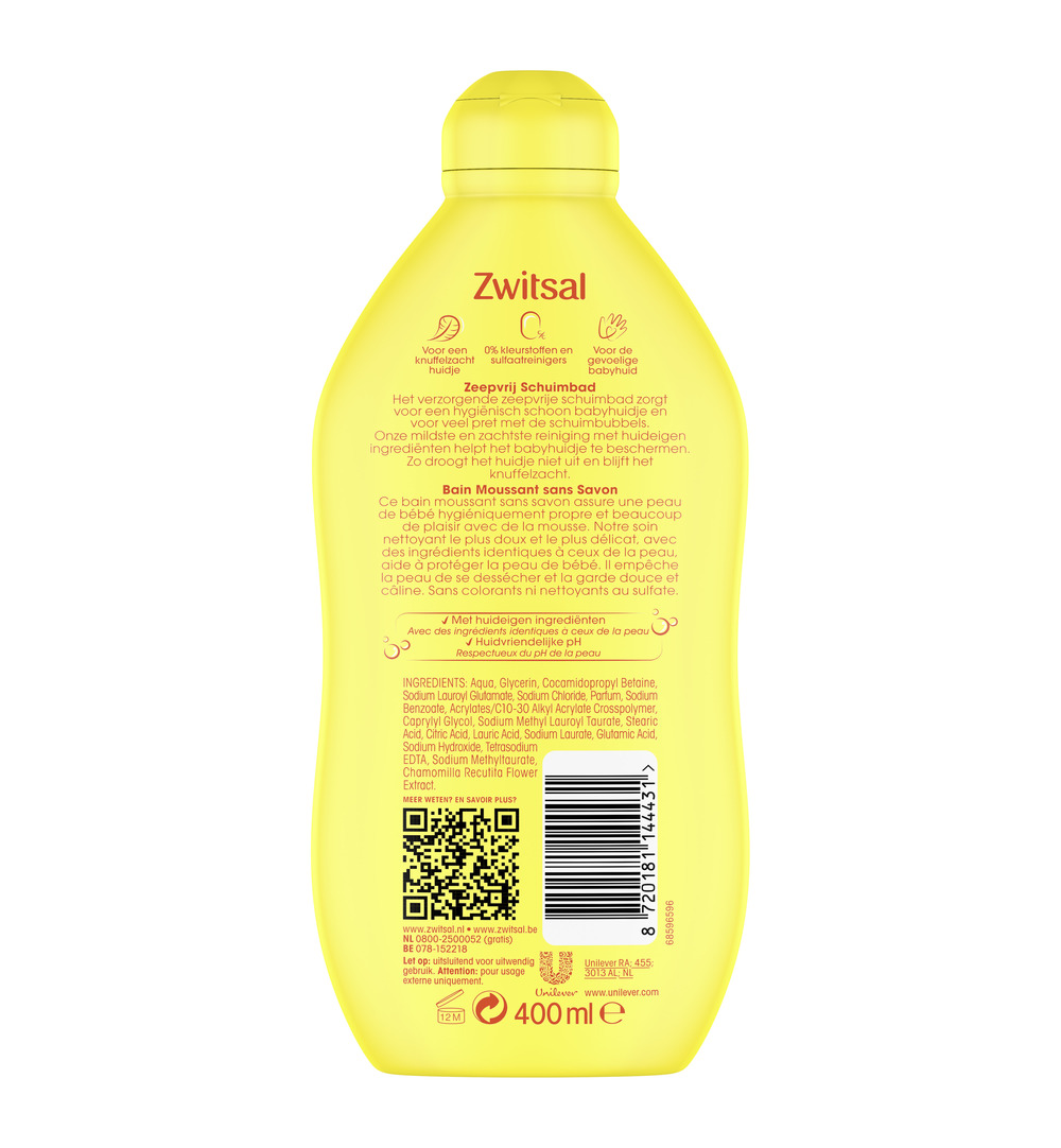 Zwitsal Schuimbad (400 ml)