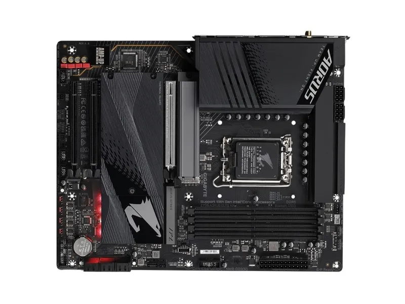 Gigabyte - Bundkort - LGA1700 sokkel - Z790 Chipset - onboard grafik (CPU påkrævet) - HD Audio (8-kanaler)