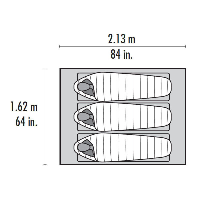 Thru-Hiker Mesh House 3 V2 - Tente