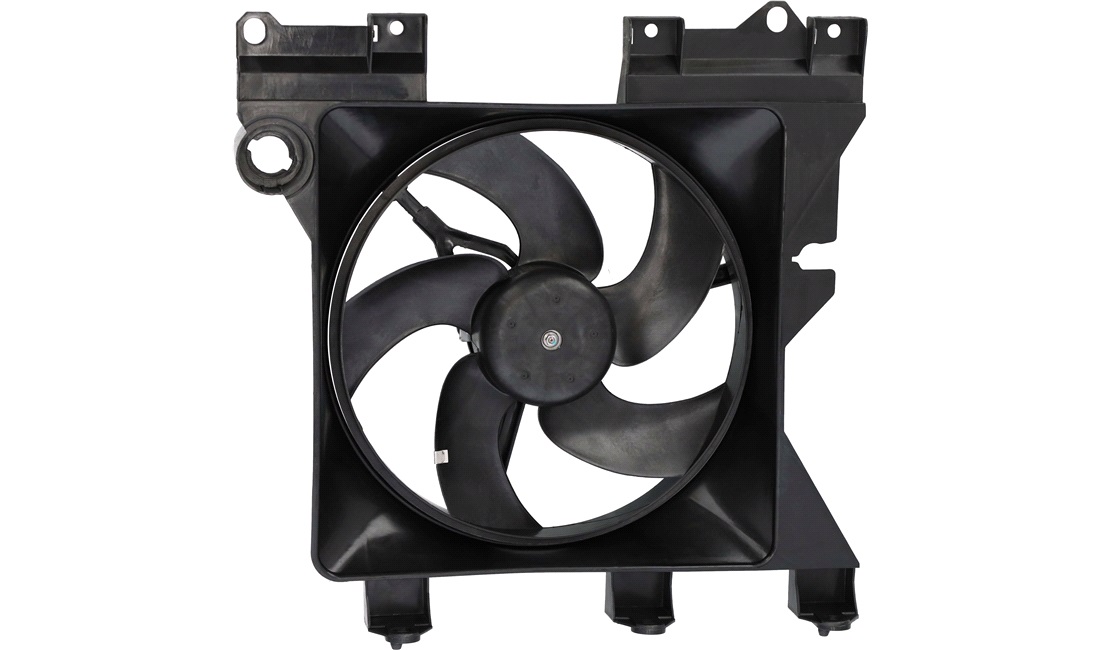 Ventilator, motorkøling