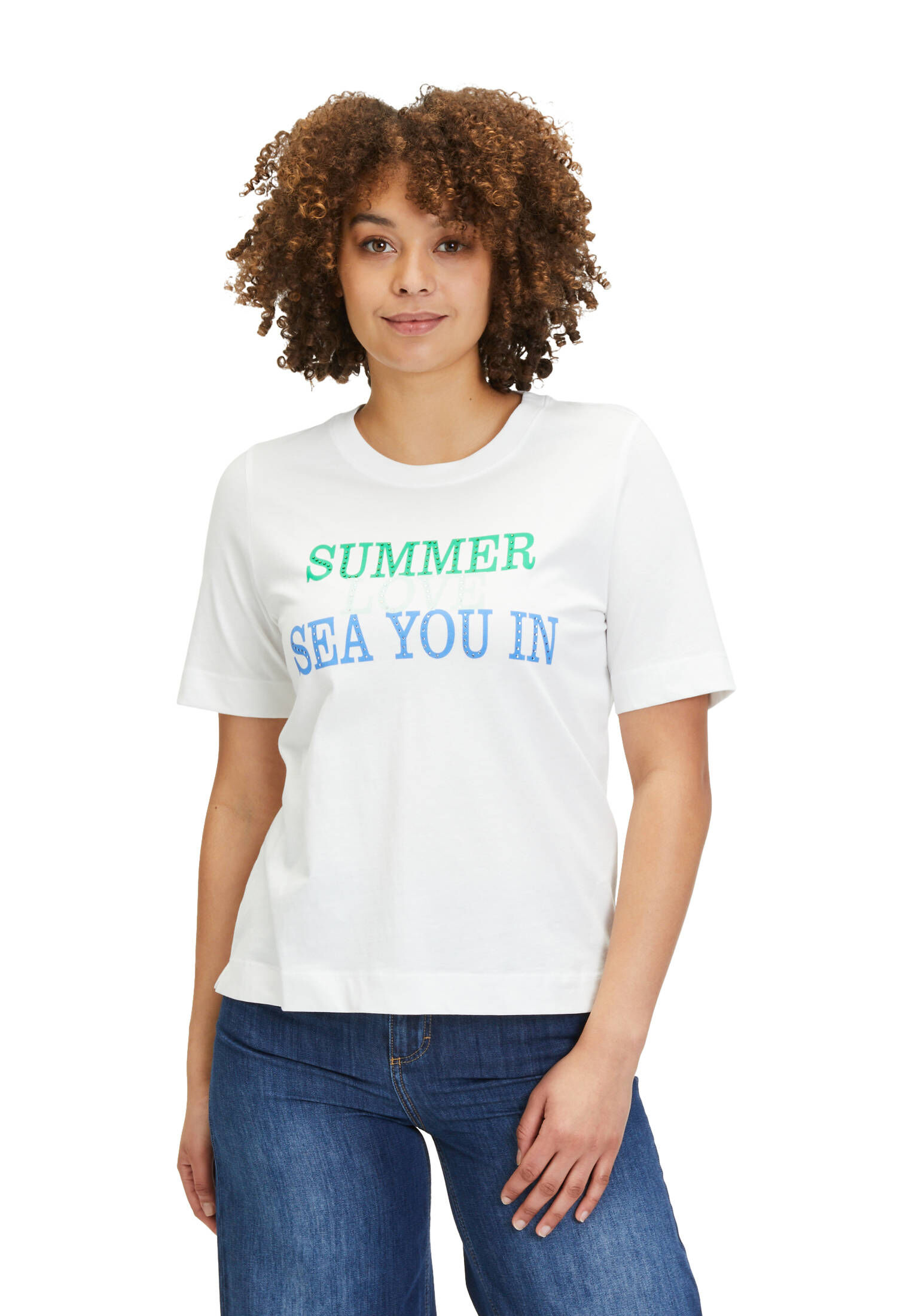 Cartoon| Damen Printshirt