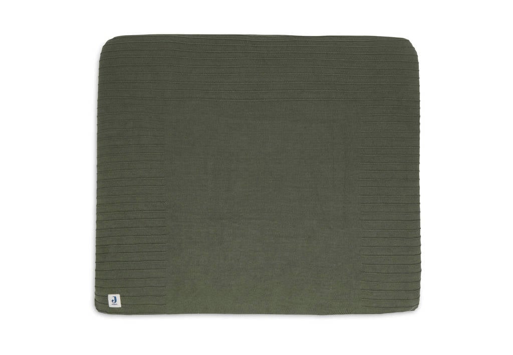 aankleedkussenhoes 75x85cm Pure Knit Leaf Green