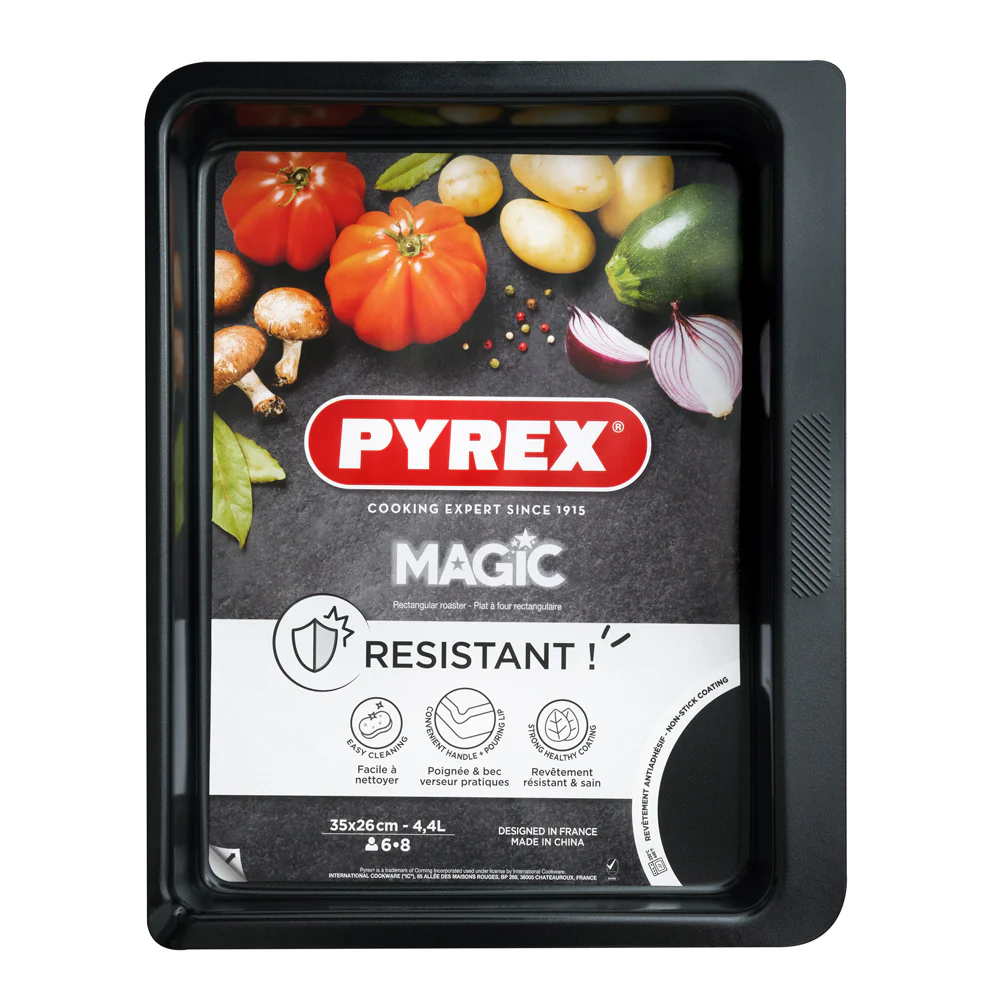 Plat a four Magic rectangulaire 35x26 cm Pyrex