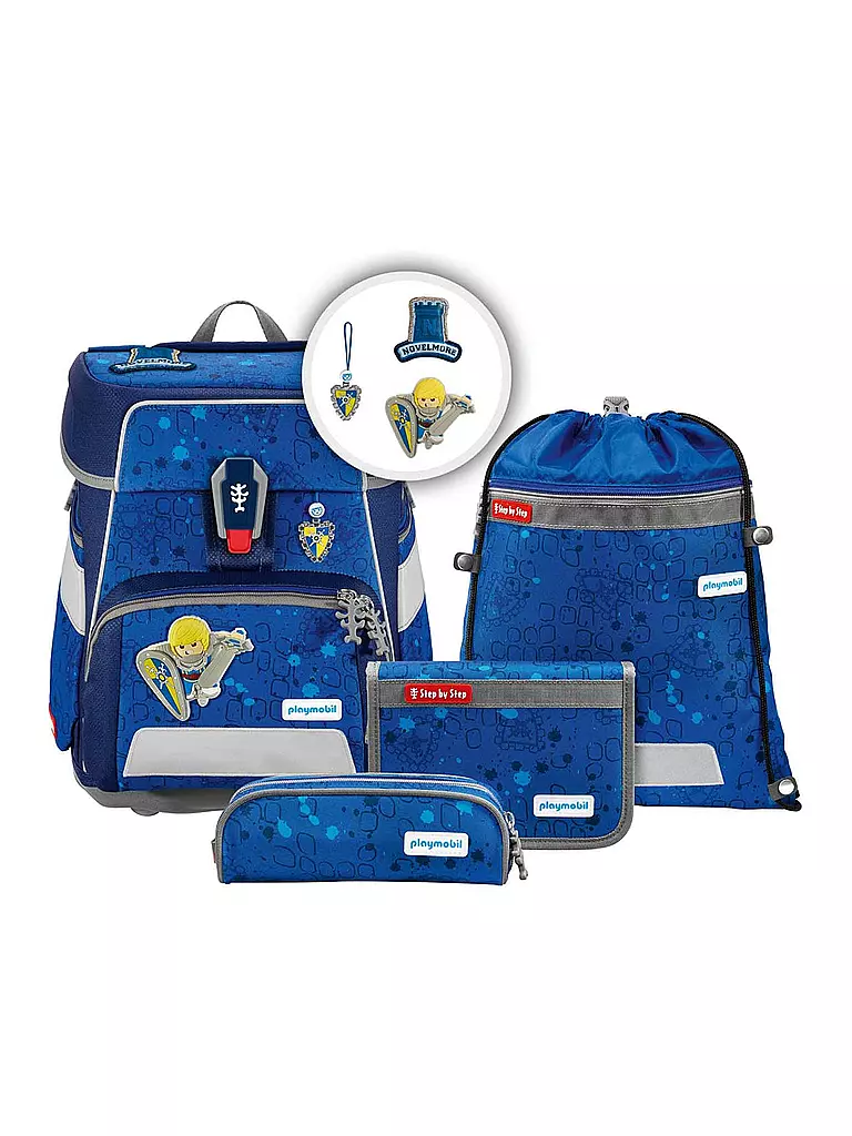 STEP BY STEP Schultaschen Set 5tlg Space Playmobil - Arwynn keine Farbe