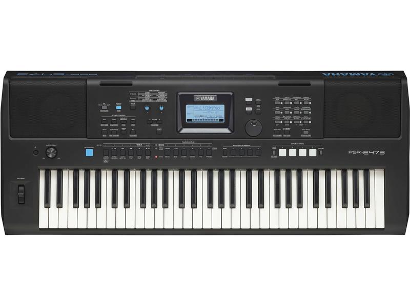 Yamaha Keyboard PSR-E473 Portables Keyboard mit Anschlagdynamik