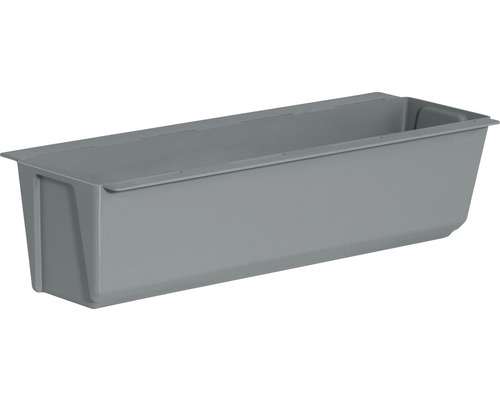Geli pallet bloembak Easy 37 x 10 x 10 cm grijs