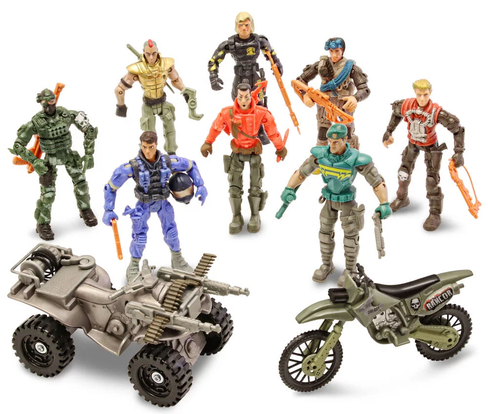 MON SUPER COFFRET 8 SOLDATS