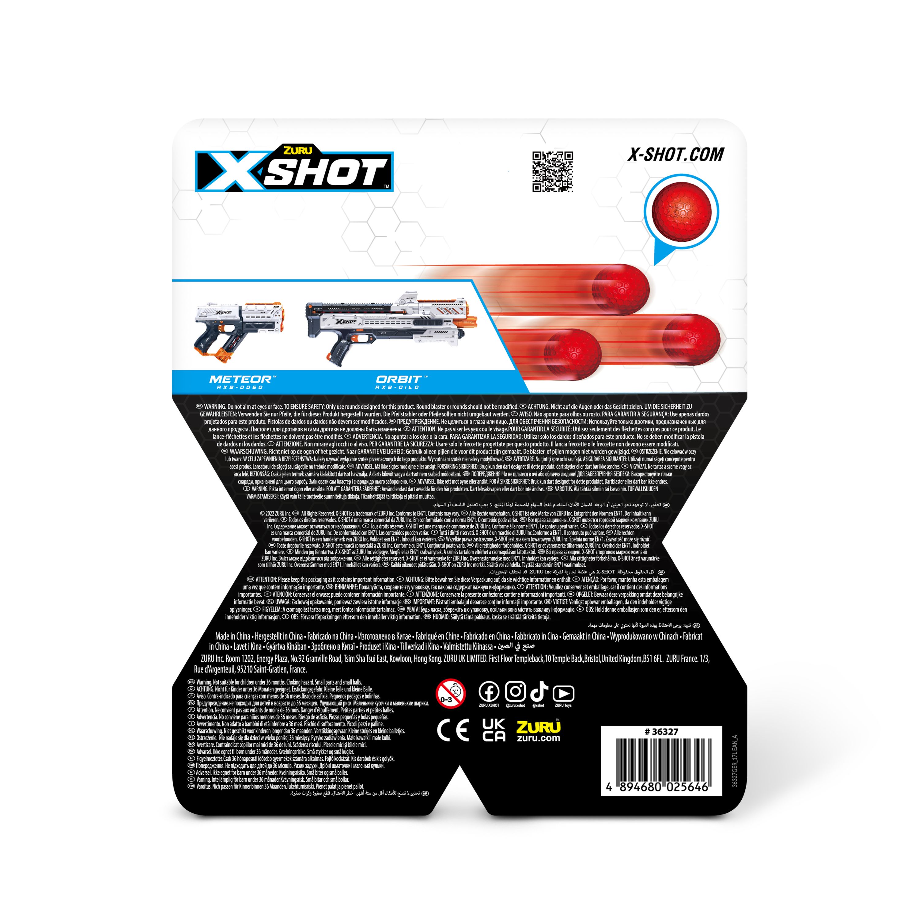 X-SHOT CHAOS Kugeln 50 Stk.
