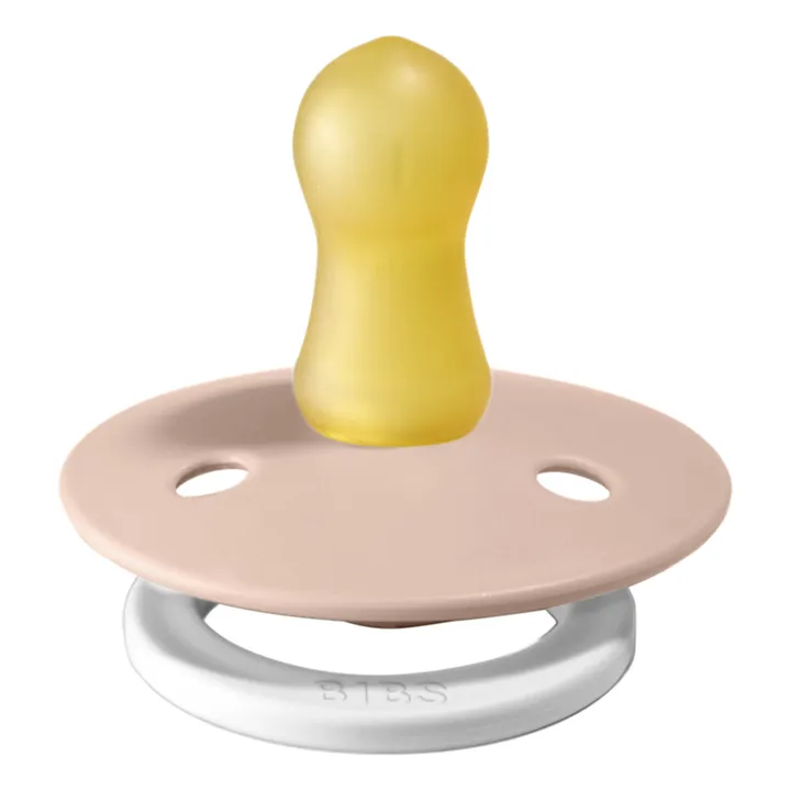 Bibs Tétines phosphorescentes en caoutchouc naturel - Set de 2 | Blush