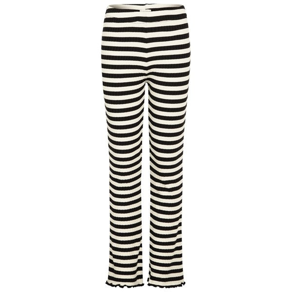 5x5 Classic Stripe Lala Leggings Black/Vanilla Ice