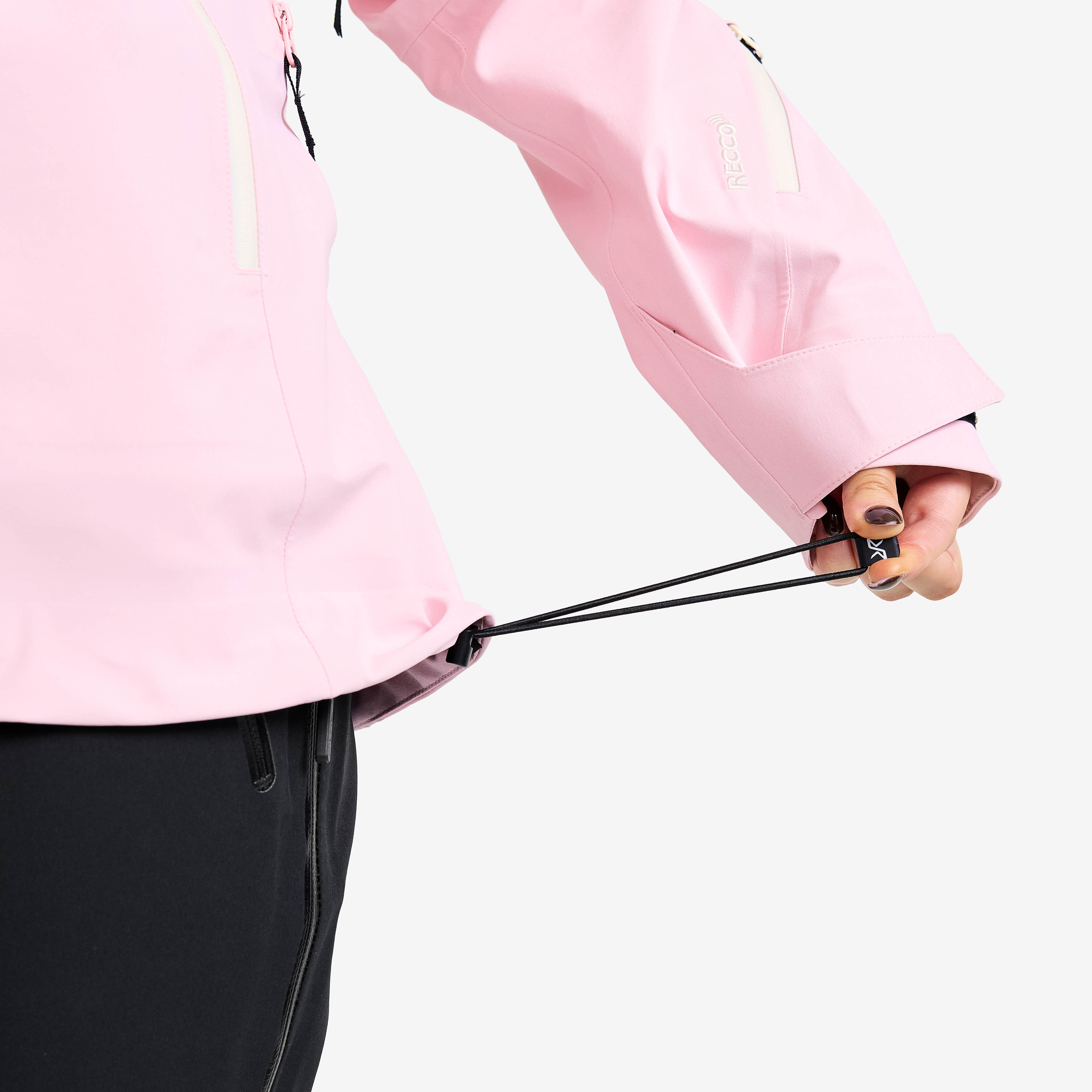 Cyclone 3L Shell Jacket Dame Pink Mist