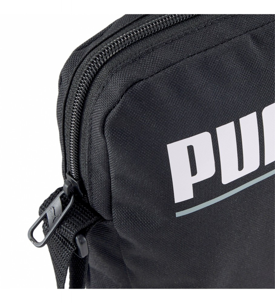 Bolsa de ombro portátil Puma Plus, preta