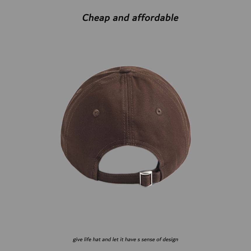 Alpha Kiss - Baseballpet met geborduurde letters