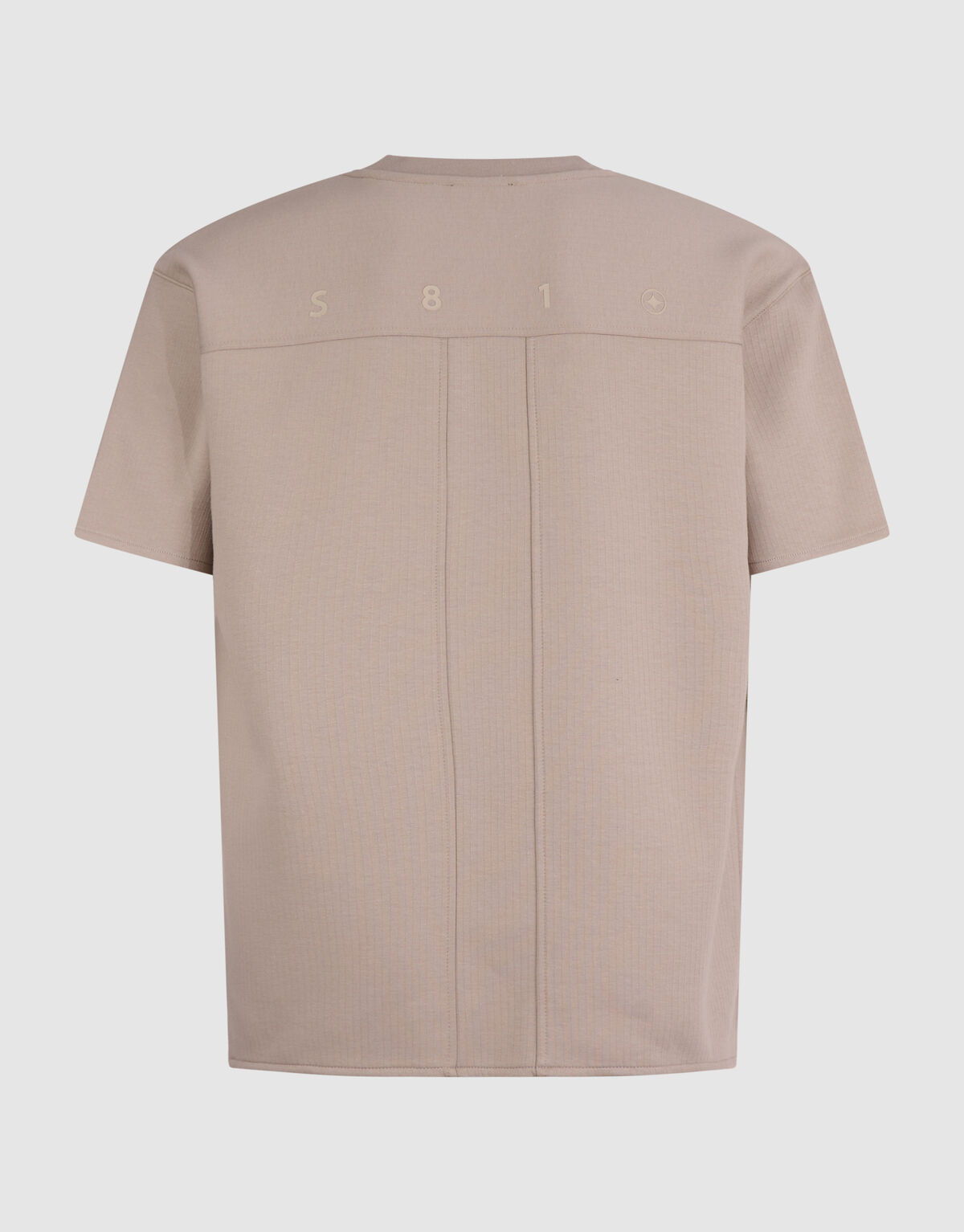 Gestreept Rib T-shirt Lichtgroen