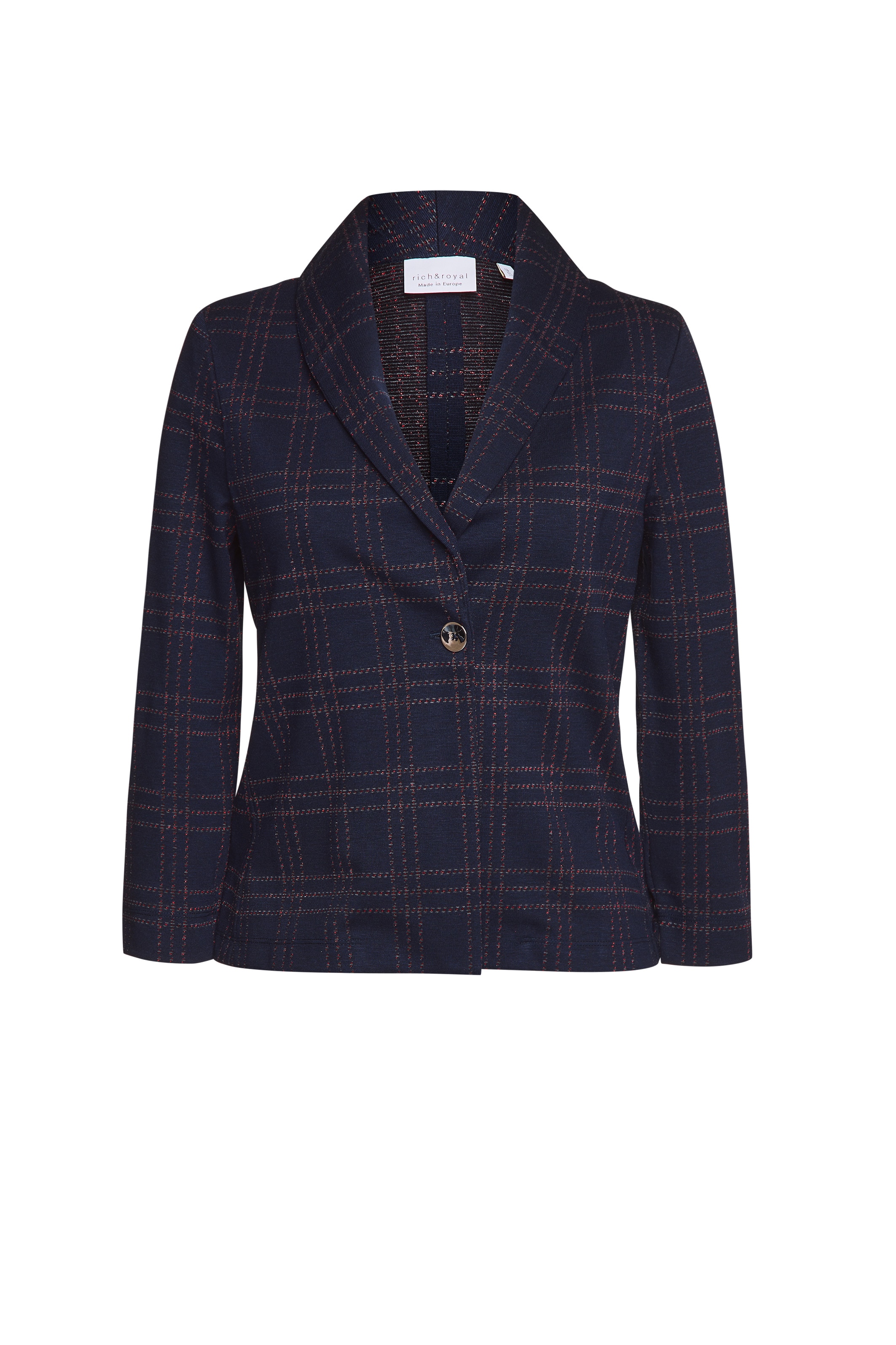 RICHROYAL Jerseyblazer , in 1-Knopf-Form