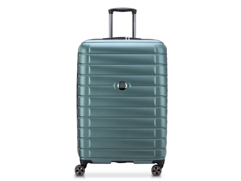 Delsey Shadow 5.0 udvidelig 75 cm rejsetaske, grøn