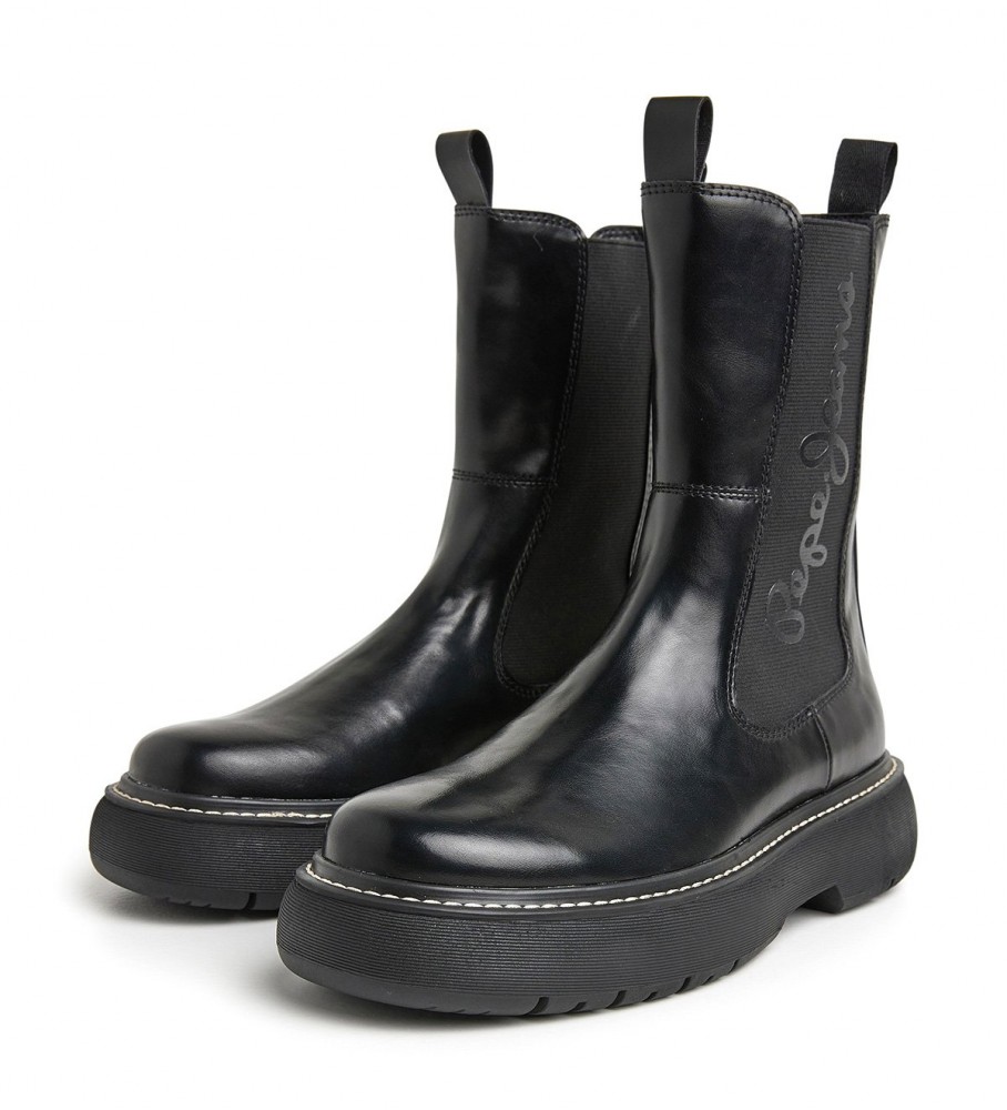 Botas Chelsea Yoko pretas da Pepe Jeans