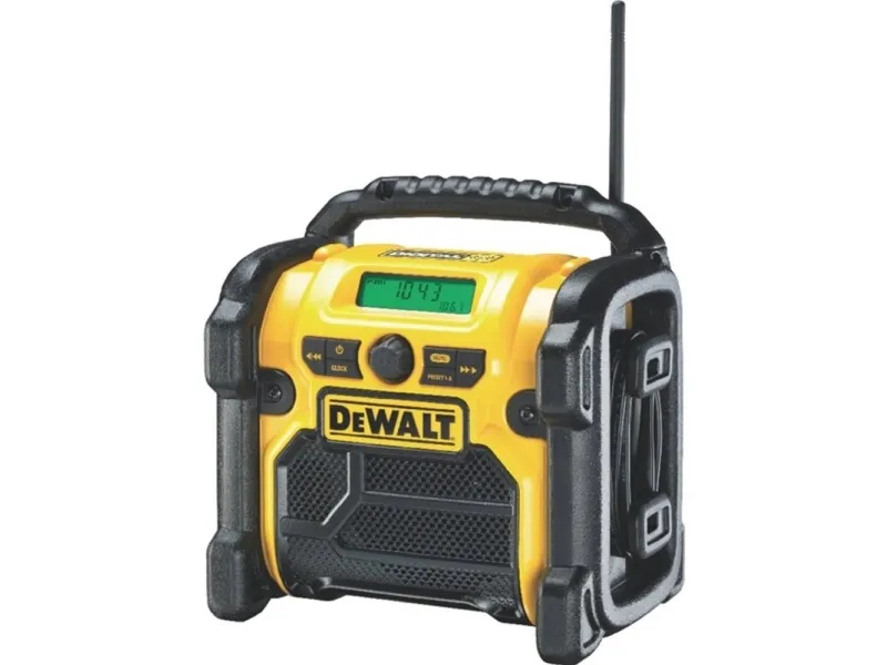 DeWALT DCR020-QW, Bærbar, Digital, DAB, FM, LED, Grøn, Sort, Gul